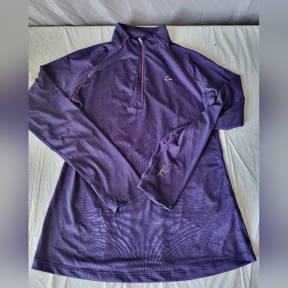 Paradox Purple Women's Quarter-Zip Sweatshirt, Size Small - Picture 7 of 8